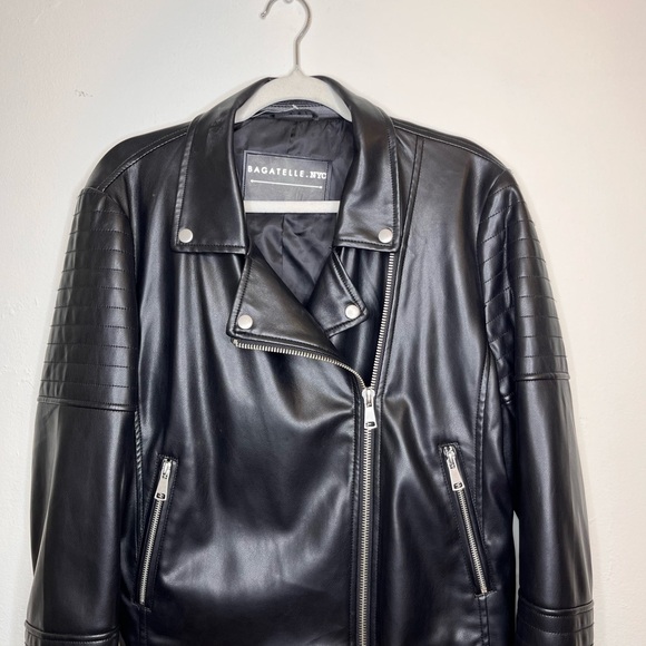 Bagatelle leather jacket - Picture 4 of 5
